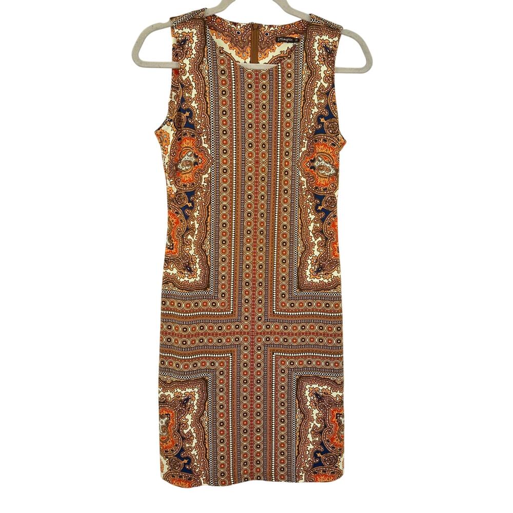 J. McLaughlin Sheath Sleeveless Catalina Cloth Dress Size XS